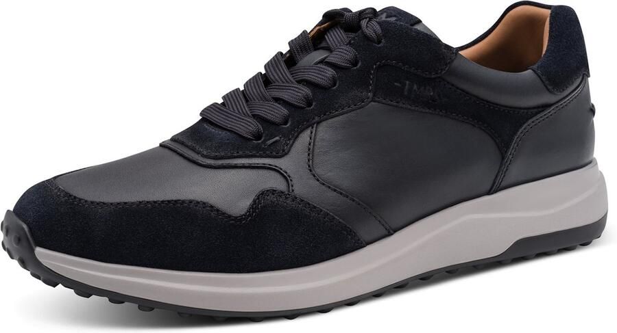 Tamaris Men Tamaris herensneaker 1-13623-46-805 Veterschoen Leren schoenen Blauw