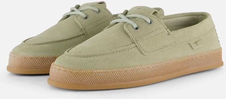 Tamaris dames leren mocassin 1-23615-46-771 instapschoen dames groen - Foto 2