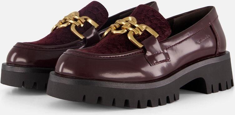 Tamaris Instappers rood Synthetisch Dames