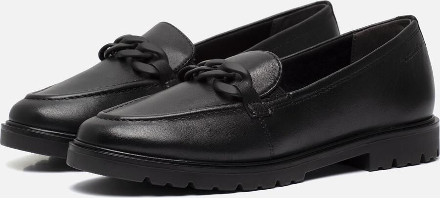 Tamaris Instappers loafer lage schoen instapschoen met elegante sierketting