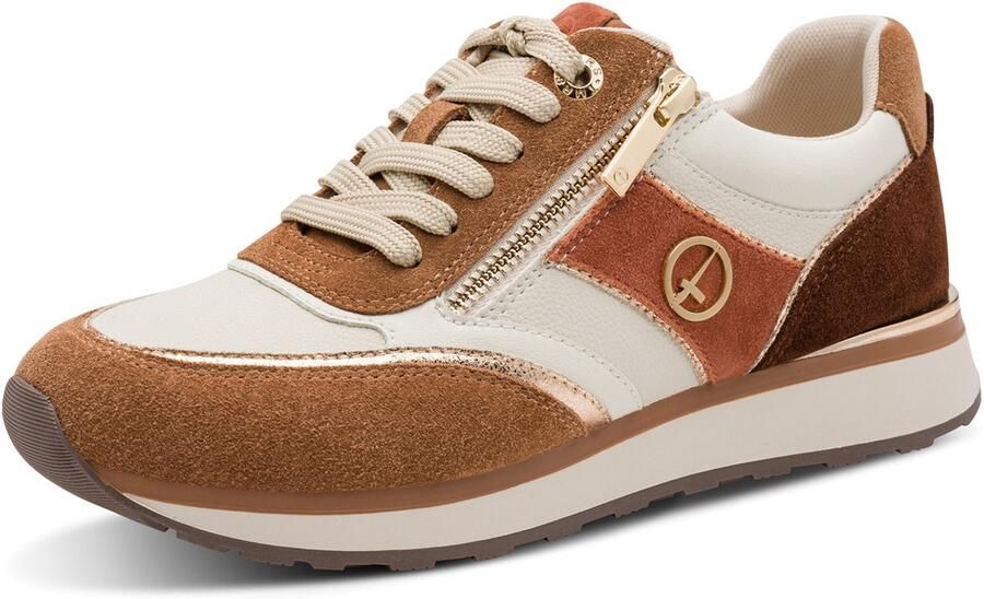 Tamaris Lage Damessneaker 1-23726-43-3 Dames Bruin