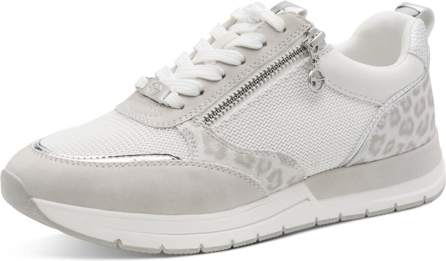 Tamaris lage damessneaker 1-23732-41 948 dames veganistisch M2373241 zilver