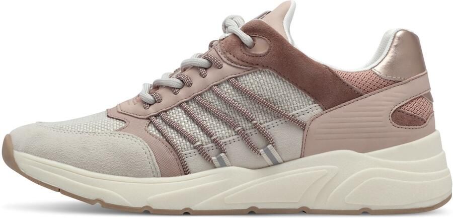 Tamaris lage damessneaker 1-23762-44 596 dames M2376244 Rose Comb