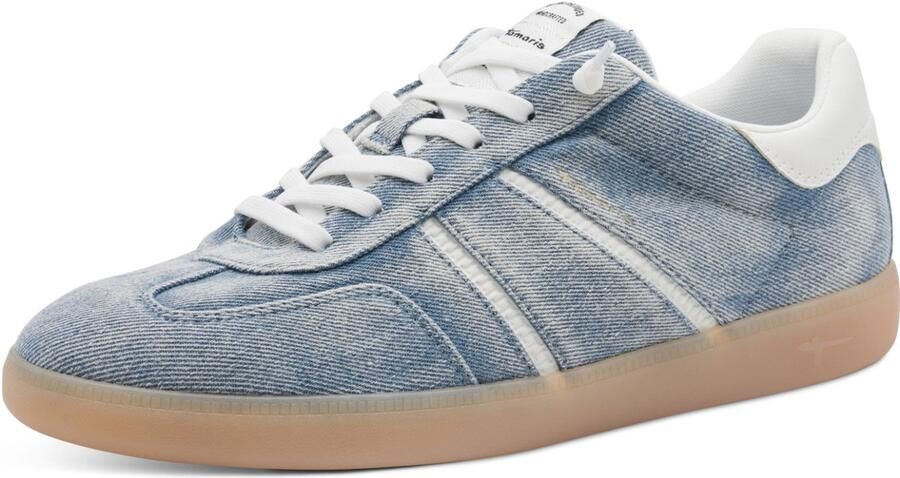 Tamaris lage sneaker 1-23729-46 802 damesdames schoenen Denim