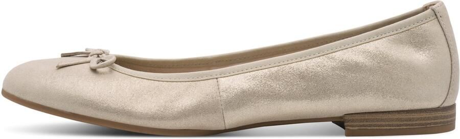Tamaris Ballerina's Feestelijke schoen trouwschoen flats met mooie metallic glans - Foto 8