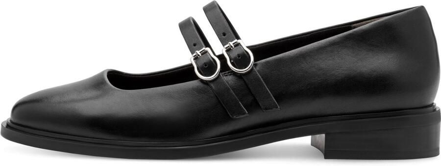 Tamaris leren ballerina 1-22131-45 001 dames damesschoenen M2423145 zwart