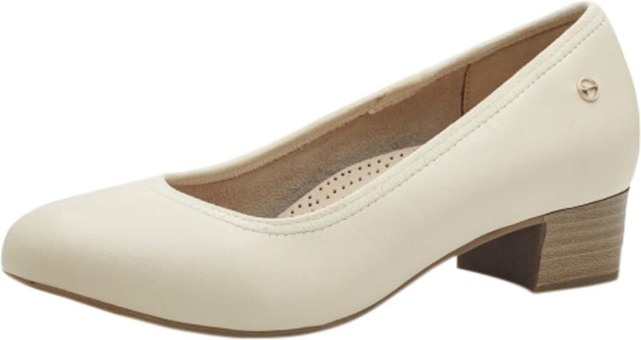 Tamaris Leren ballerina's met hak - Foto 2