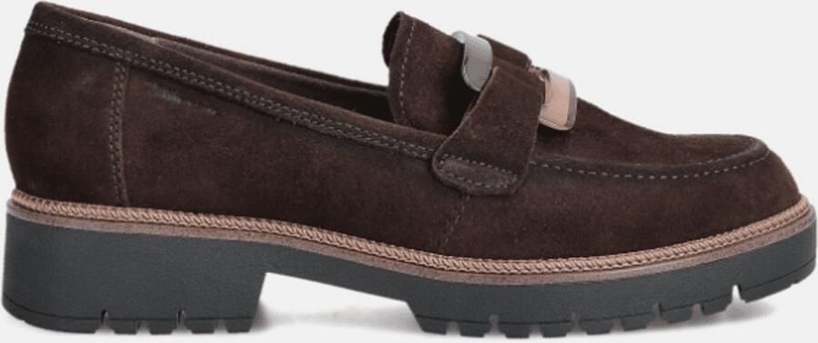 Tamaris Loafers blokhak slipper zakelijke schoen met touch-it-uitrusting