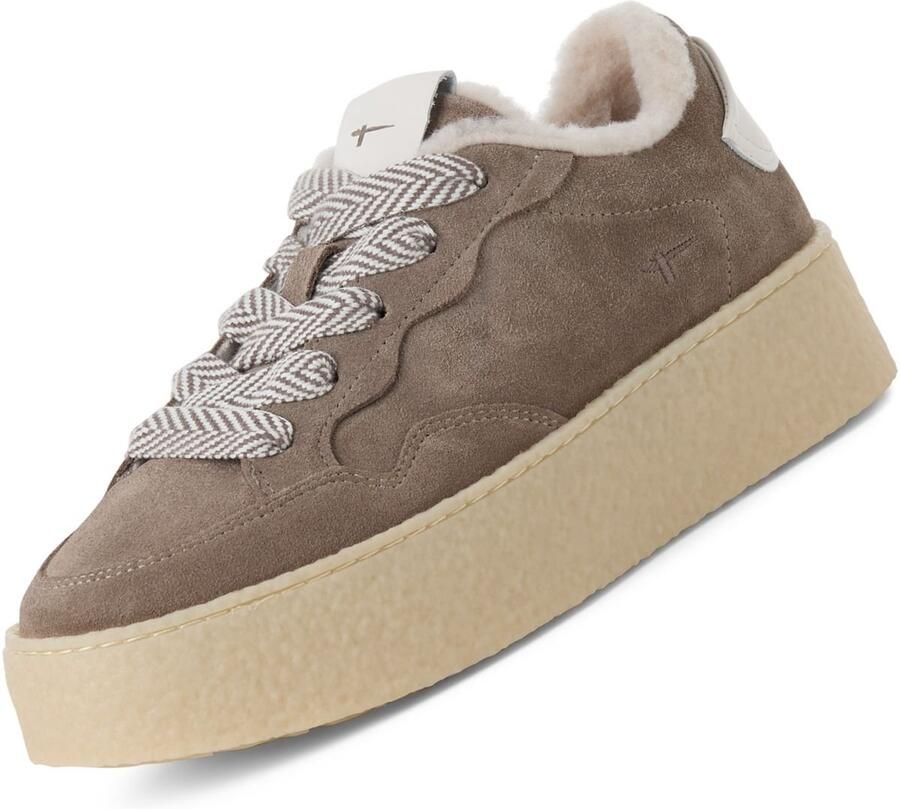 Tamaris leren damessneaker 1-23706-47 341 grijs