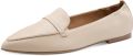 Tamaris leren instappers dames 1-24237-46-418 Damesschoenen Lage schoen Beige - Beige