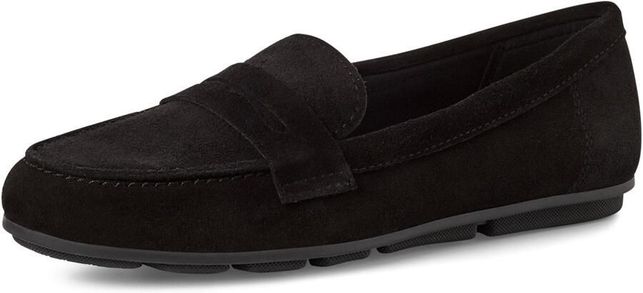 Tamaris leren instapschoenen 1-24203-46-001 Dames Schoenen Lage schoenen zwart