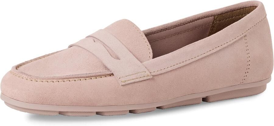 Tamaris leren instapschoenen 1-24203-46-561 Dames Schoenen Lage schoenen Roze