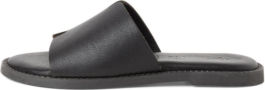 Tamaris leren muiltje 1-27135-42 001 damesschoenen slip-on M2713542 zwart - Foto 3