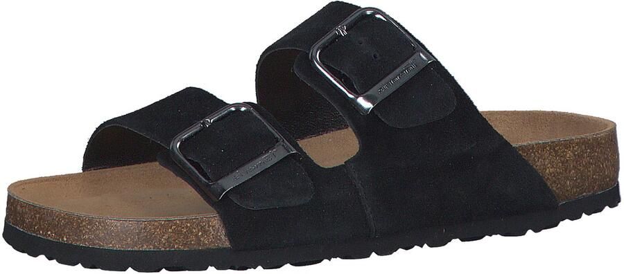 Tamaris leren muiltje 1-27543-42 001 damesschoenen M2753342 zwart - Foto 2