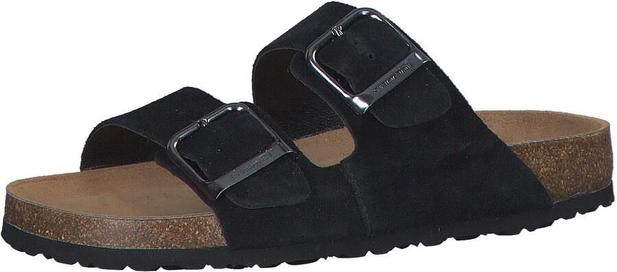 Tamaris leren muiltje 1-27543-42 001 damesschoenen M2753342 zwart - Foto 2