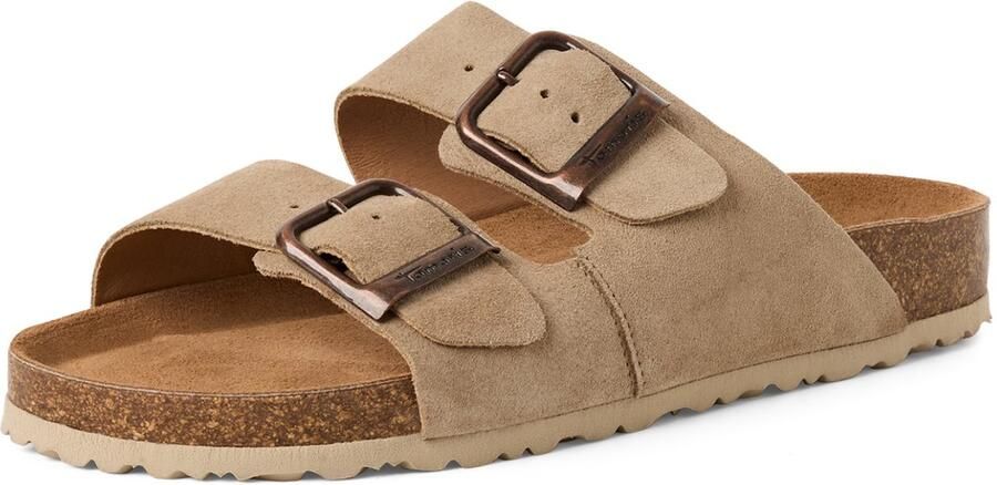 Tamaris leren muiltje 1-27543-42 341 damesschoenen M2753342 Beige