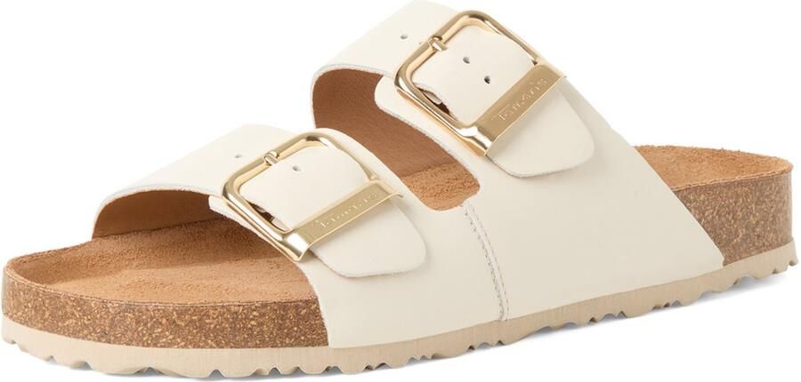 Tamaris leren muiltje 1-27543-42-413 damesschoenen M2753342 beige - Foto 2