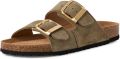 Tamaris leren muiltje 1-27543-42 7A2 damesschoenen M2753342 Olijf - Groen