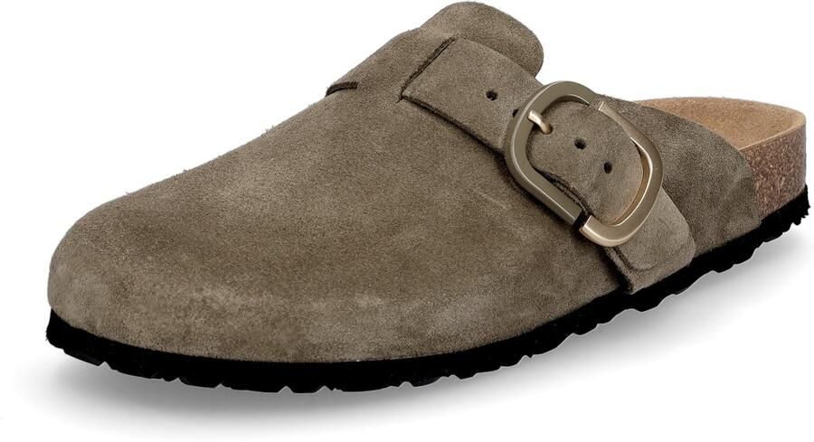 Tamaris Clogs huisschoen instapschoen comfortabele schoen met verstelbare gesp