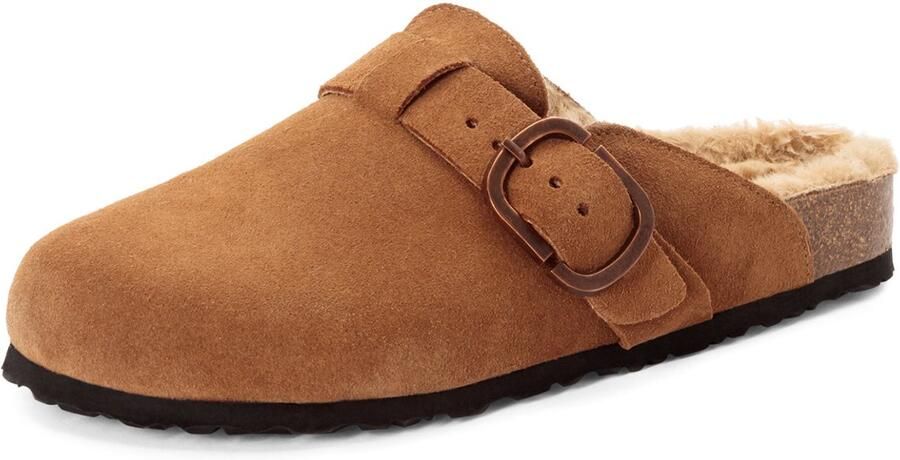 Tamaris Leren muiltjes 1-27601-45 305 Vrouwen Warme Voering M2760044 Bruin