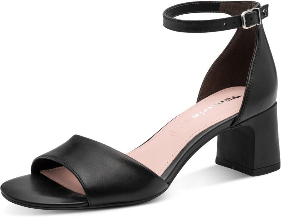 Tamaris leren sandalen voor dames 1-28347-46-003 Dames schoenen elegant zwart - Foto 2