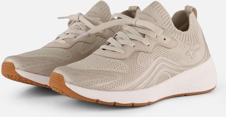 Tamaris Light Weight Sneakers beige Textiel - Foto 2