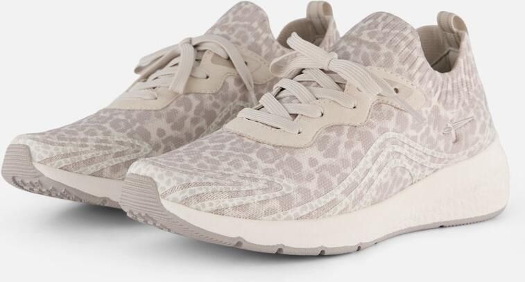 Tamaris Light Weight Sneakers Leopard grijs - Foto 2