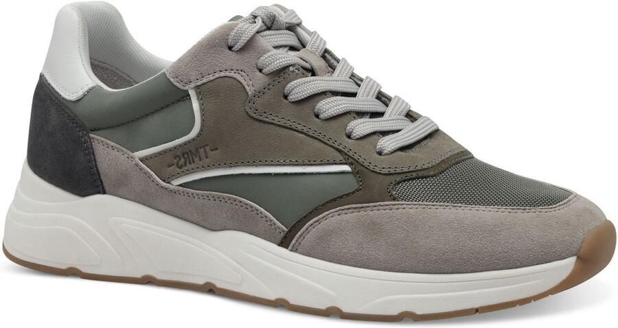 Tamaris Groene Sneakers met Ronde Neus
