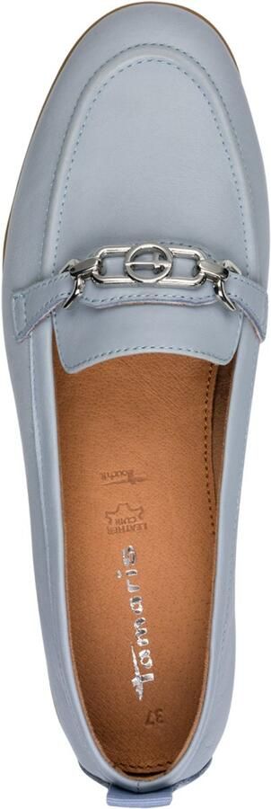 Tamaris Mocassin Lichtblauw