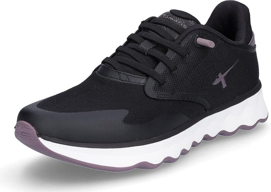 Tamaris Slip-on sneakers Nowana vrijetijdsschoen lage schoen slippers met ortholite-uitrusting