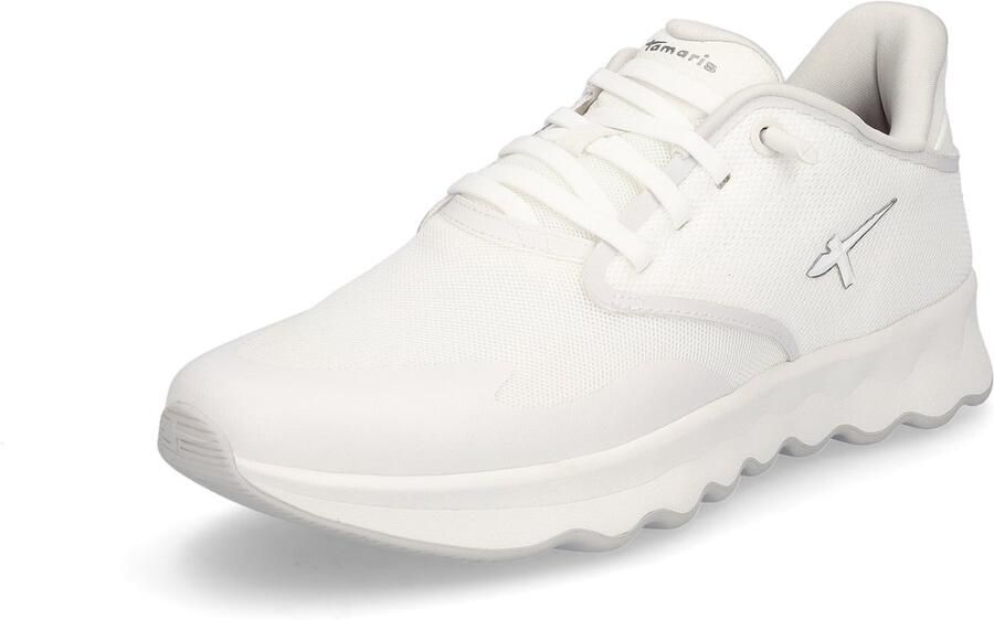 Tamaris Slip-on sneakers Nowana vrijetijdsschoen lage schoen slippers met ortholite-uitrusting