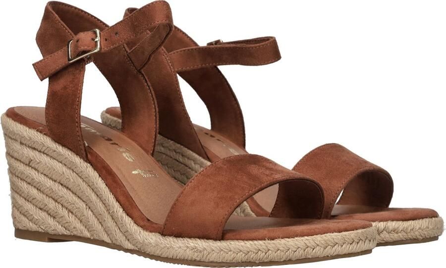 Tamaris Sleehaksandaaltjes zomerschoen sandaal sleehak met verstelbare bandjes - Foto 2