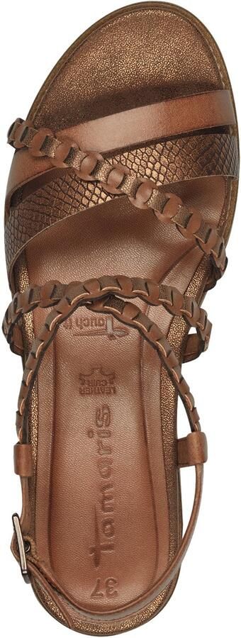 Tamaris Sleehaksandaaltjes bandjessandaal zomerschoen met verstelbare gesp