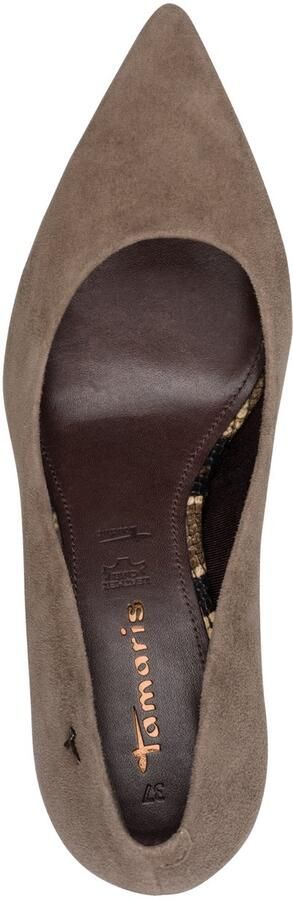 Tamaris Pumps met velourslook - Foto 6