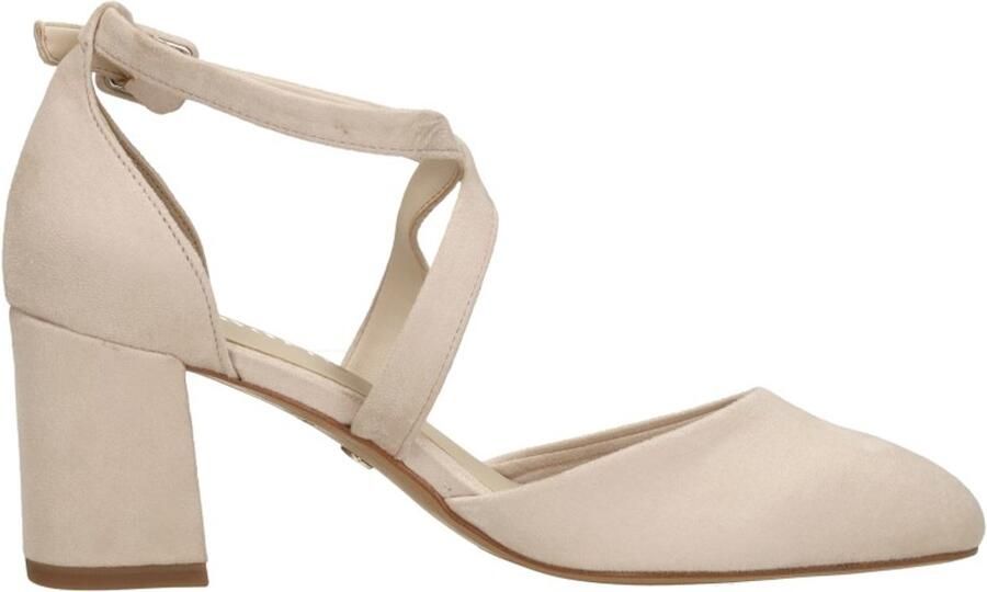 Tamaris Gesppumps avendschoen feestelijke schoen blokhak met verstelbare band - Foto 5