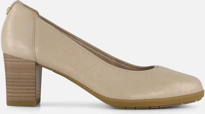 Tamaris Pumps goud Leer