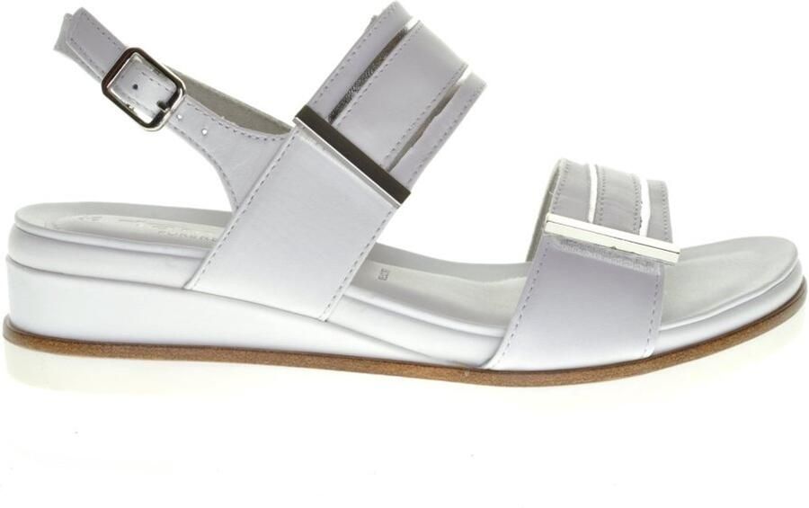 Tamaris Pure Relax Witte Sandaal Uitneembare Zolen - Foto 3