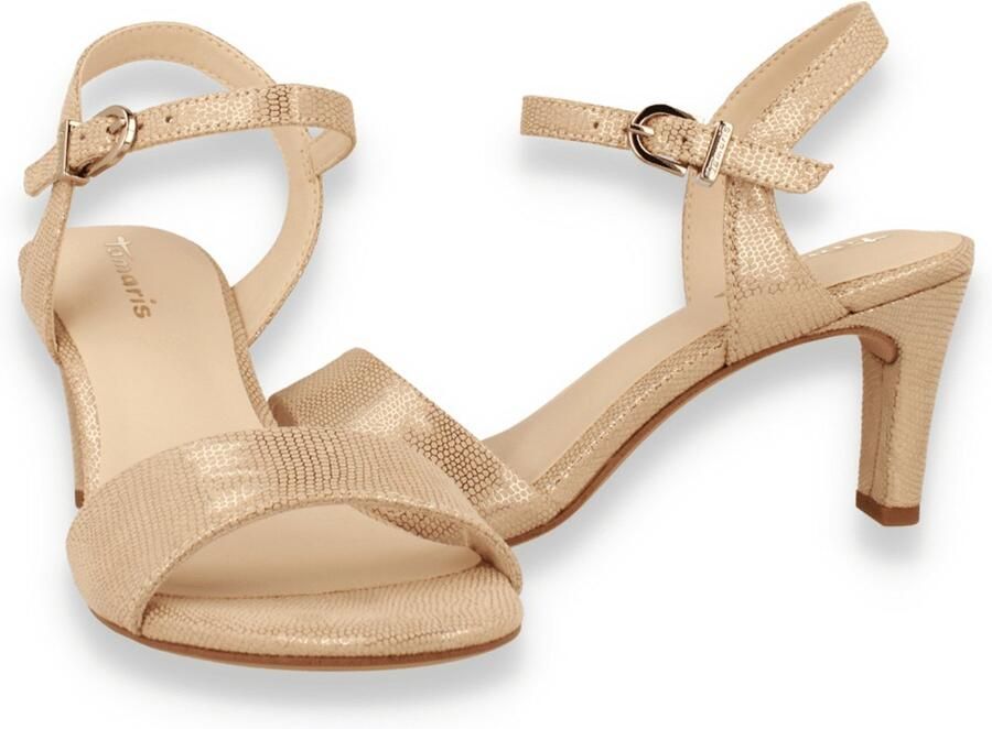 Tamaris sandaal 1-28028-42-968 damesschoenen veganistisch goud