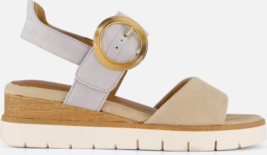 Tamaris Sandaaltjes zomerschoen sandaal sleehak met praktische klittenbandsluiting - Foto 4