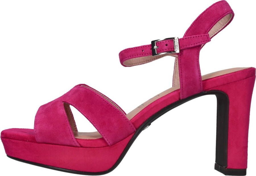 Tamaris Kleurrijke hoge hak sandalen met geavanceerde technologieën Pink Dames - Foto 9