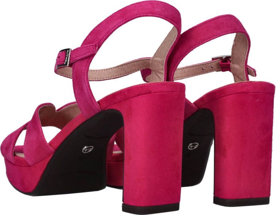 Tamaris Kleurrijke hoge hak sandalen met geavanceerde technologieën Pink Dames - Foto 5