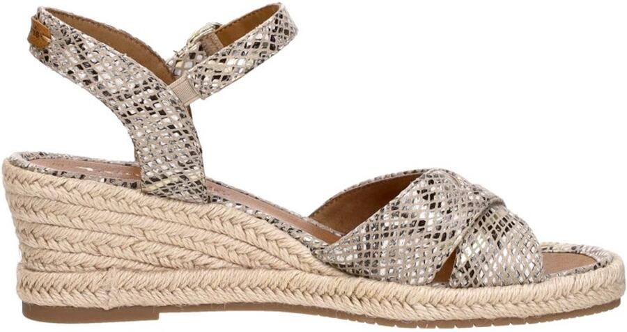 Tamaris Sandalen Touwzool Sandalen Touwzool Taupe
