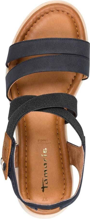 Tamaris Sandalen met klittenband