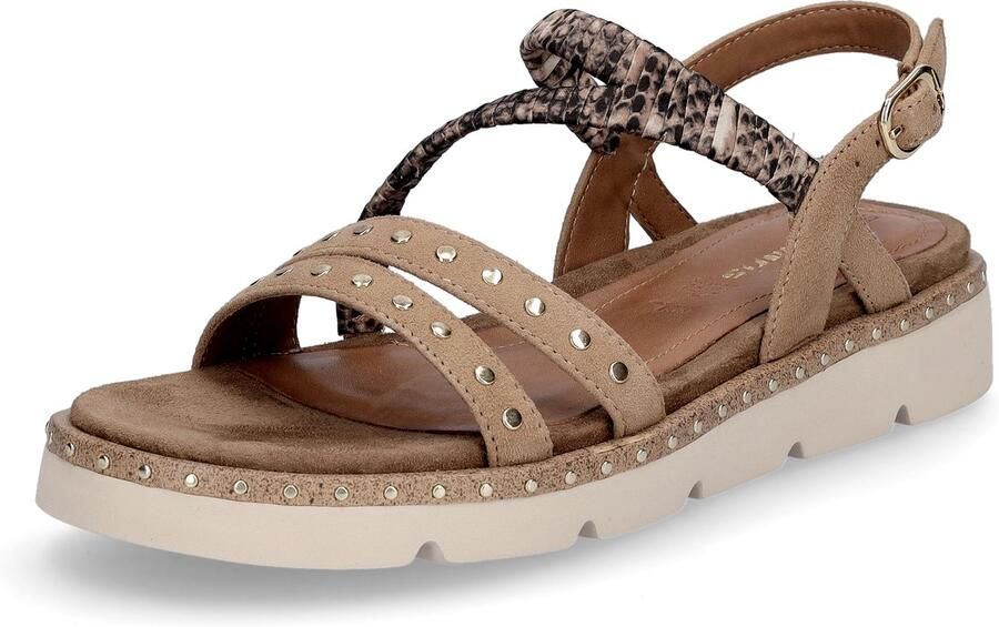 Tamaris Sandales Compensées en cuir