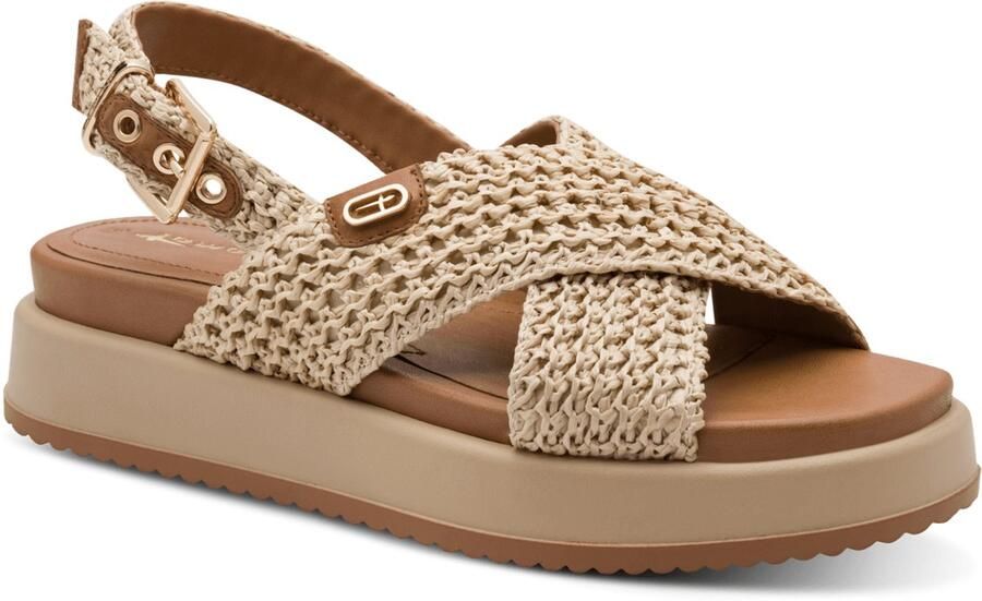 Tamaris Sandalen met sleehak 1-28224-46