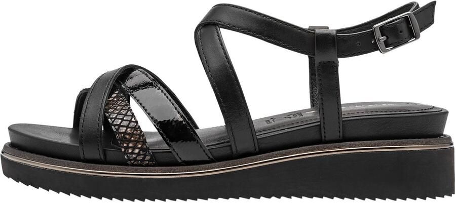 Tamaris Sandales en cuir Compensée