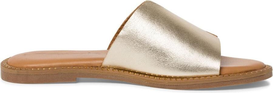 Tamaris Elegante Leren Slipper Beige Dames - Foto 10