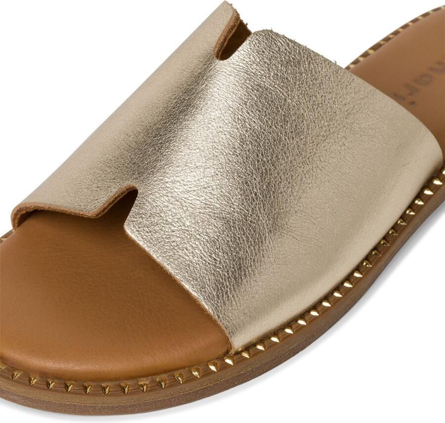 Tamaris Elegante Leren Slipper Beige Dames - Foto 2