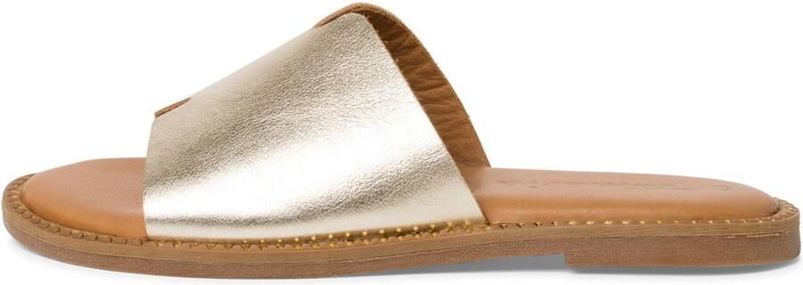 Tamaris Elegante Leren Slipper Beige Dames - Foto 7