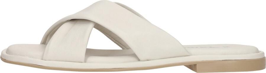 Tamaris Wit Leren Zomer Slipper White Dames - Foto 5